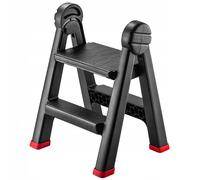 KADAX Taller escalera plegable, 47x44x63cm escalera de plástico