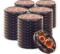 KADAX - Tapa de rosca fi82 mm x 50 piezas, tapa twist-off juego de metal, tapa de repuesto para frascos, tapa con 6 muescas para frascos rectos y tarros de conservas