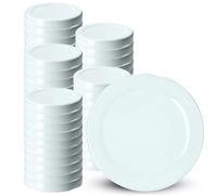 KADAX Tapa de rosca para tarros de cristal, tapa de repuesto de 38 mm, tapa de metal, tapa para tarros de conservas, botellas y tarros de cristal (blanco, 50 unidades)