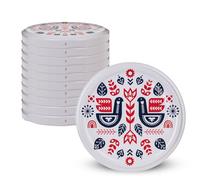 KADAX Tapas de Rosca fi 82 mm Juego de 10 - Metal Twist-Off con junta hermética, tapas de repuesto reutilizables para tarros y frascos de vidrio