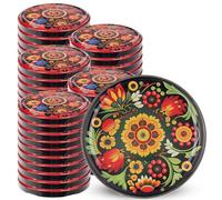 KADAX Tapas de Rosca fi 82 mm Juego de 50 - Metal Twist-Off con junta hermética, tapas de repuesto reutilizables para tarros y frascos de vidrio