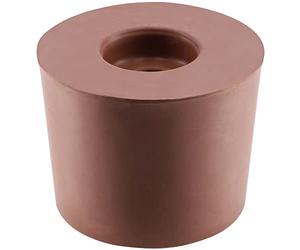 KADAX tapones de goma y corcho para jarras y globos de fermentación, tapón maciza para botella (4'')