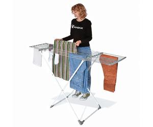 KADAX Tendedero extensible con 17 m de superficie de secado, ancho flexible de 85 - 155 cm, secadora grande para interior y exterior, soporte de secado para ropa