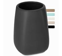 KADAX Vaso de Baño para Cepillos de Dientes, Cerámica, Portacepillos, Almacenamiento de Pasta, Taza de Agua, Mate