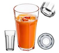 KADAX vaso grande de 635 ml, cristal, para agua, zumo, cócteles y refrescos, café