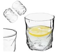 KADAX Vasos de 330 ml, 2 unidades, vasos de agua, vasos de cóctel, vasos de cristal, vasos de zumo, vasos para zumo, agua y cócteles, juego de vasos, vasos para beber