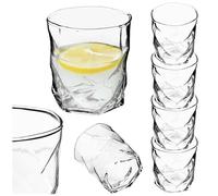 KADAX Vasos de 330 ml, 4 unidades, vasos de agua, vasos de cóctel, vasos de cristal, vasos de zumo, vasos para zumo, agua y cócteles, juego de vasos, vasos para beber