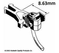 Kadee #18 Magnético Nudillo Acoplamientos Europeo Nem 362 Corto 8.63mm x 2 Pares