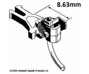 Kadee #18 Magnético Nudillo Acoplamientos Europeo Nem 362 Corto 8.63mm x 2 Pares