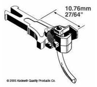 Kadee #18 Magnético Nudillo Acoplamientos Europeo Nem 362 Corto 8.63mm x 2 Pares