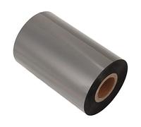 Kadimendium Cinta de Transferencia Térmica Antiestática Negra para Impresora Industrial, Impresión Clara para Cinta de Cera de Código de Barras de Etiquetas, 300 M de Longitud, para Impresora de