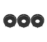 Kadimendium Conector de Tanque de Agua, Conector de Drenaje de Manguera de Rosca Gruesa Fuerte, Diámetro Interior de 60 Mm, Juego de Adaptadores de Tanque IBC de 3 Piezas, Junta Incorporada para un