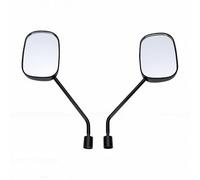 Kadimendium Espejos para Manillar de Bicicleta con ángulo Ajustable de Visión Amplia HD para Bicicletas y Motocicletas, ABS y Metal Duraderos, 1 par