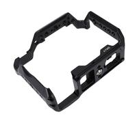 Kadimendium Jaula de Cámara para A7M5 A7R5 A7M4 Plataforma Protectora de Marco de Aleación de Aluminio con Soporte de Zapata Fría para Videografía