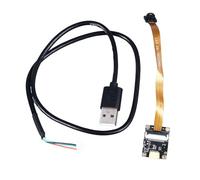 Kadimendium Módulo de Cámara USB de 4MP, 2K, 120 Cuadros, Placa de Cámara USB sin Exposición Global con Micrófono Incorporado, 65 Grados sin Distorsión