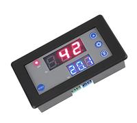 Kadimendium Módulo de relé de 12 V con Funciones de Pantalla Dual | Rango de sincronización ajustable, corriente máxima 10 A, adecuado para sincronización intermitente, soluciones de control