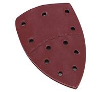 Kadimendium Papel de Lija Abrasivo Hojas de Lija de Grano Medio Fino Grueso Ideal para Lijadora de Palma, 60 Piezas Papel de de Ratón de 11 Agujeros para Pulir Madera de Metal, 140x140x100mm para