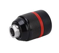 Kadimendium Portabrocas de Metal sin Llave, Autoajustable con Rango de Sujeción de 2-13 Mm para Taladro Manual Eléctrico y Taladro de Banco (Hexagonal 63 mm / 2,5 pulgadas)