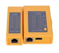 Kadimendium Probador de Cables RJ45 Rastreador Portátil para Pruebas Rápidas de Continuidad, Pares de Cables Abiertos, en Cortocircuito y Cruzados, Dispositivo Portátil para Entusiastas de la