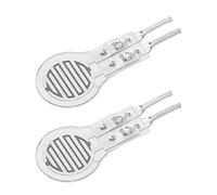 Kadimendium Sensor de Presión de Película Delgada Detección de Fuerza de Curvatura Flexible para Equipos de Monitoreo, Respuestas Rápidas, Uso Extensivo para Monitoreo de Cama y Sueño, 2 Piezas