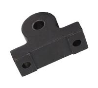 Kadimendium Soporte de Tornillo de Avance Derecho para Mini Torno 0618 CJ18 CJ0618A Soporte de Montaje de Metal Duradero para Mayor Precisión