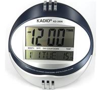 Kadio KD-3806 - Reloj digital de pared con pantalla LCD grande