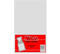 KADISA BOLSAS CELOFAN TRANSPARENTES PARA CELEBRACIONES, CUMPLEAÑOS, BODAS, COMUNIONES, DETALLES, REGALOS, FIESTAS, MESAS DULCES, PASTELERÍA (15X30CM)