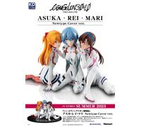 Kadokawa Kdcolle Rebuild Of Evangelion Asuka & Rei & Mari Newtype Funda Versión