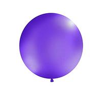 Kadosa Globo gigante lila de 1 metro de diámetro - Para bodas XXL Maxi Mega Wedding Balloons, globos aerostáticos, fiestas, cumpleaños, fiestas temáticas de lavanda lila