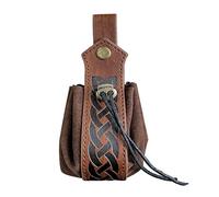 KADSXIYA Bolsa de almacenamiento multiusos, estilo retro, medieval, con cordón, bolsa de cinturón medieval para regalo