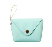 KADSXIYA Bolsa de cambio de monedas de piel sintética, mini monedero, monedero, pequeña bolsa de almacenamiento de regalo, Verde claro