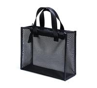 KADSXIYA Bolsa de maquillaje de malla con cremallera, organizador de cosméticos para estuche, bolsas de aseo de viaje, organiza suministros de cosméticos diarios, accesorios para mujeres y hombres,