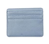 KADSXIYA Cartera de piel compacta y funcional, perfecta para tarjetas y dinero en efectivo, Azul