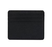 KADSXIYA Cartera de piel sintética con bloqueo RFID para tarjetas de crédito para mujeres y hombres, Negro -