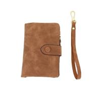 KADSXIYA Cartera de piel sintética para mujer con múltiples ranuras para tarjetas para varias ocasiones, Café