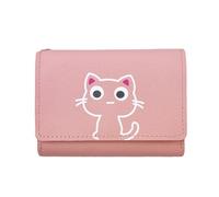 KADSXIYA Cartera duradera y práctica para mujer, billetera para dinero en efectivo, adecuada para el uso diario, Rosado