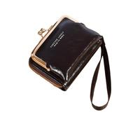 KADSXIYA Cartera para mujer y niña, con múltiples ranuras para tarjetas de crédito, Marrón oscuro
