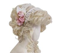 KADSXIYA Cordones plisados para mujer, para la cabeza, con flores, adornos de maquillaje, ropa de pelo para fiesta