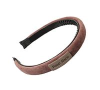 KADSXIYA Diadema acolchada de esponja retro, antideslizante, bandas gruesas para el pelo