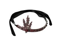 KADSXIYA Diadema colorida con forma de corona de cumpleaños, Navidad, Halloween, bonita decoración para el cabello