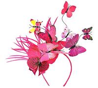 KADSXIYA Diadema de alas de mariposa bohemia para el pelo de mariposa, aro de carnaval, fiesta Hai