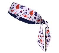 KADSXIYA Diadema unisex deportiva con bolsillo con banderas de Estados Unidos, banderas, bandana, pañuelo para el pelo