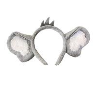 KADSXIYA Diademas de orejas de koala de dibujos animados con diseño de animal, diadema para fiestas temáticas