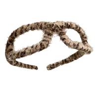 KADSXIYA Diademas para uso diario, elegante diadema de felpa para fiestas de maquillaje de Navidad