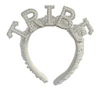 KADSXIYA Elegante diadema de perlas completas con velo, accesorios para el cabello para novia, boda