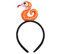 KADSXIYA Elegante diadema de serpiente en 3D para eventos de Año Nuevo y uso casual