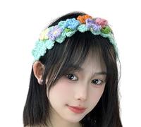 KADSXIYA Elegante diadema floral Cottagecore, ropa de fiesta de Halloween para espectáculos de escenario