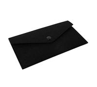 KADSXIYA Monedero de fieltro, monedero, monedero, monedero, monedero, monedero, monedero, monedero, monedero, bolsa, Negro -