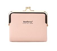 KADSXIYA Monedero moderno de poliuretano para mujer, monedero, monedero, monedero, monedero, Rosado