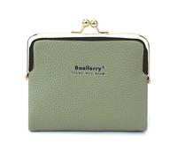 KADSXIYA Monedero moderno de poliuretano para mujer, monedero, monedero, monedero, monedero, Verde claro